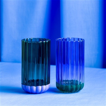 Raspberry Blossom Set of 2 Coloured Tumbler Glasses