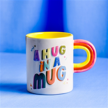Raspberry Blossom Mug - "Hug In A Mug"