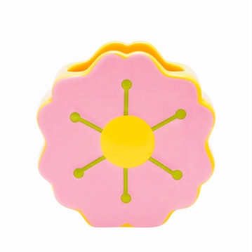 Raspberry Blossom Flower Vase