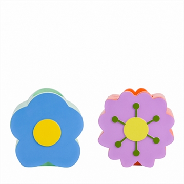 Raspberry Blossom Set of 2 Candle Holders