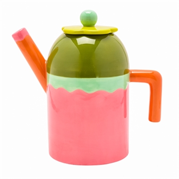 Raspberry Blossom Flower Tea Pot