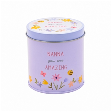 Love Life Nanna Candle Tin
