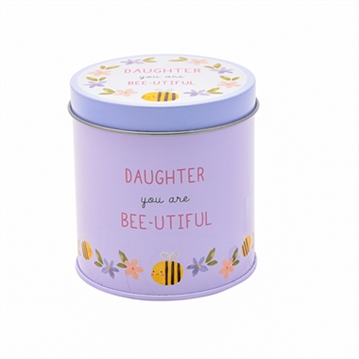 Love Life Daughter Candle Tin