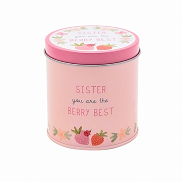 Love Life Sister Candle Tin