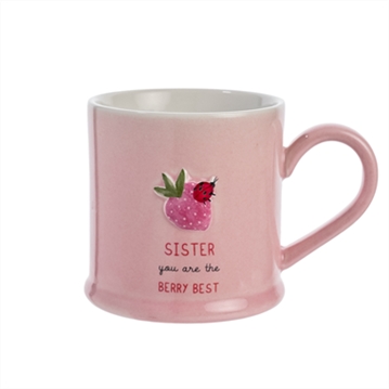 Love Life Sister Embossed Mug