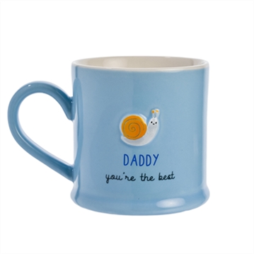 Love Life Daddy Embossed Mug