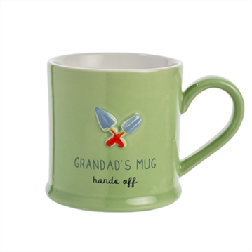 Love Life Grandad Embossed Mug