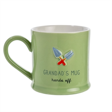 Love Life Grandad Embossed Mug