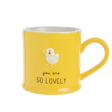 Love Life "You're So Lovely" Embossed Mug