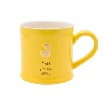 Love Life Mam Embossed Mug