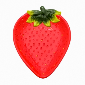 The Cottage Garden Strawberry Plate