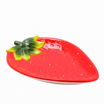 The Cottage Garden Strawberry Plate