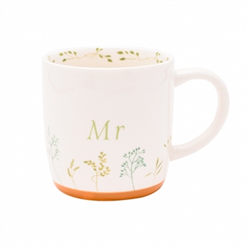 Love Story Mr & Mrs Ceramic Mugs
