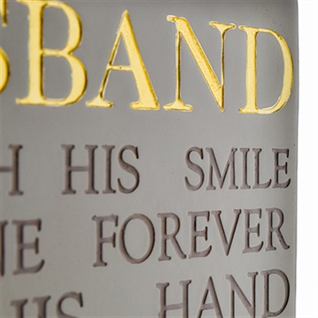 Husband Memorial Square Plaque