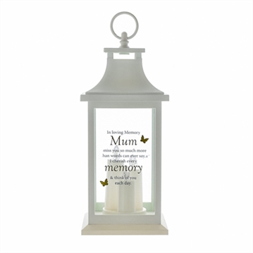In Loving Memory Mum Memorial Lantern