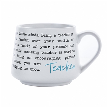 Stoneware Teacher Mug