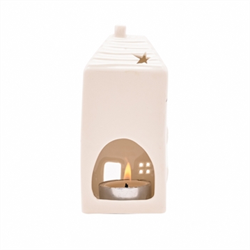 Home Ceramic House Tea Light Holder