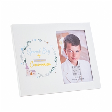 Boy's First Communion Wreath Frame