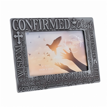 First Confirmation Metal Photo Frame