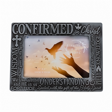 First Confirmation Metal Photo Frame
