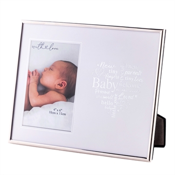 Baby Silver Heart Photo Frame