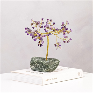 Amethyst "Relax" Gemstone Trees