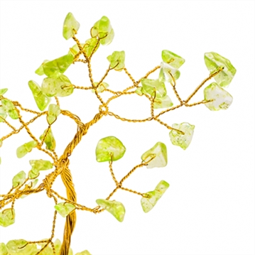 Peridot Gemstone Tree