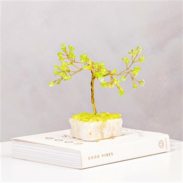 Peridot Gemstone Tree