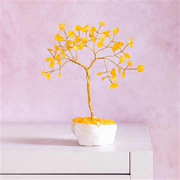 Citrine Gemstone Tree