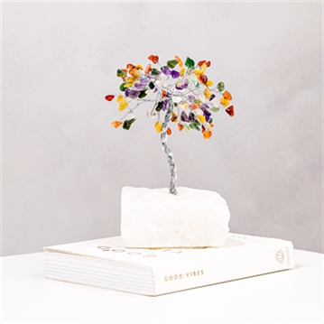 Multi-Coloured Gemstone Trees