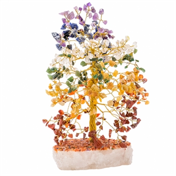 Multi-Coloured Gemstone Trees