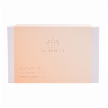 Serenity Breathe Diffuser & Candle Set
