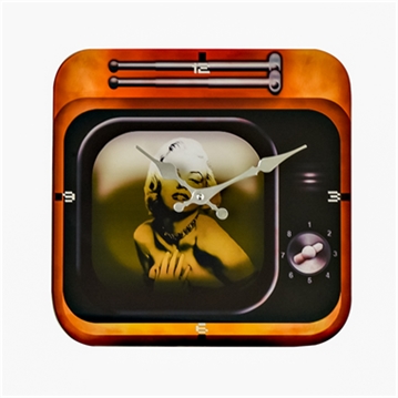 Iconic Television Wall Clock