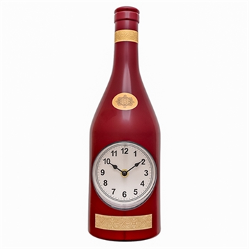 Wine Bottle Wall Clock