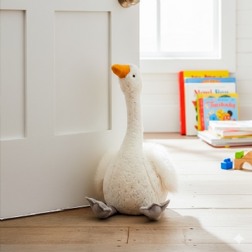 Star Goose Door Stop