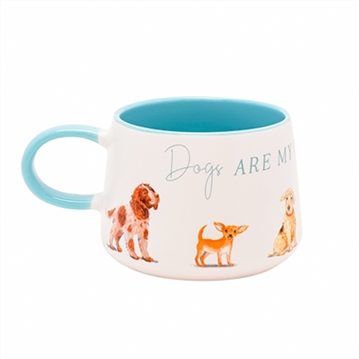 Ling Designs "Dogs Are My Favourite People" Ceramic Mug