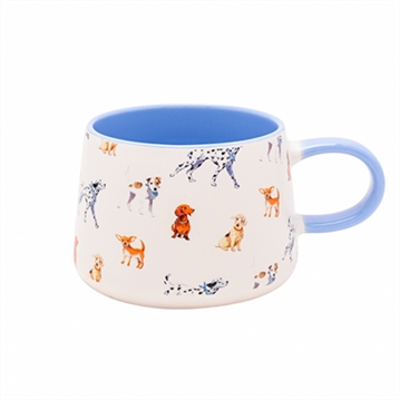 Ling Designs Dog Pattern Ceramic Mug