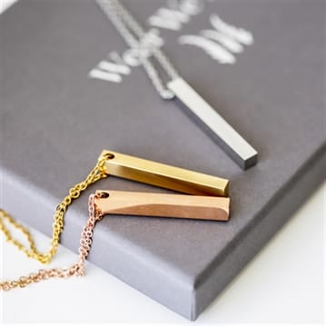 Personalised Bar Necklace