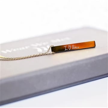 Personalised Bar Necklace