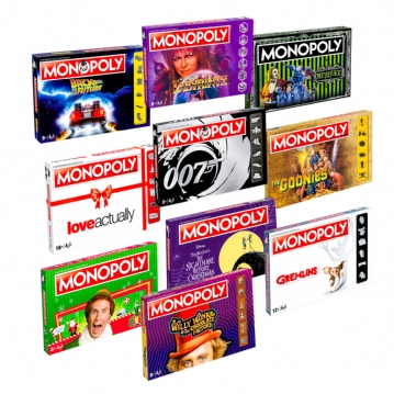 Classic Film Monopoly Board Games