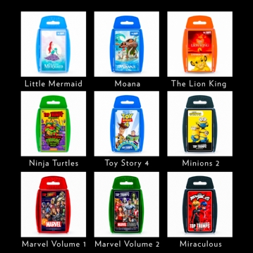 Film & TV Top Trump Special Card Games