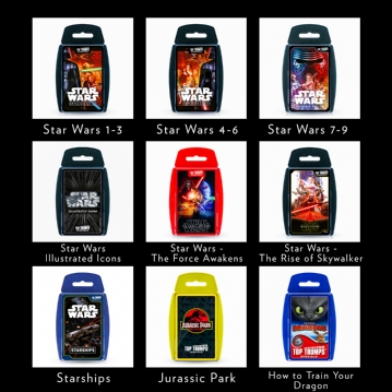 Film & TV Top Trump Special Card Games