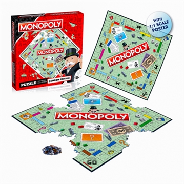 Regional Monopoloy Jigsaw Puzzles