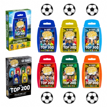 Top Trumps - Top 200 World Football Stars Card Games