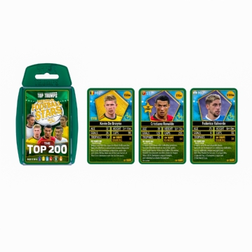 Top Trumps - Top 200 World Football Stars Card Games