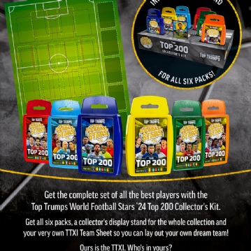 Top Trumps - Top 200 World Football Stars Card Games