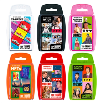 Top Trumps Trending Card Games