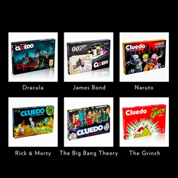 TV & Film Cluedo Board Games