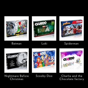 TV & Film Cluedo Board Games