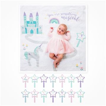 Baby Cotton Swaddle & Milestones Gift Sets
